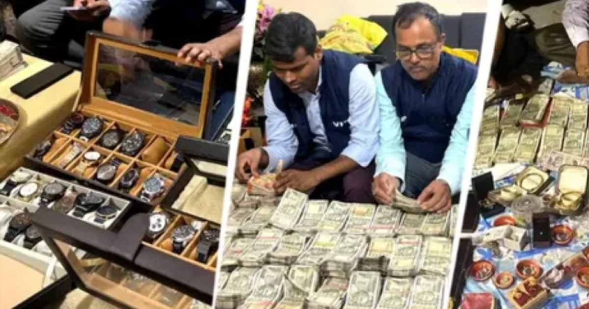 ADM के ठिकानों पर विजिलेंस की छापेमारी, लाखों की नकदी और करोड़ों की संपत्ति के दस्तावेज बरामद
