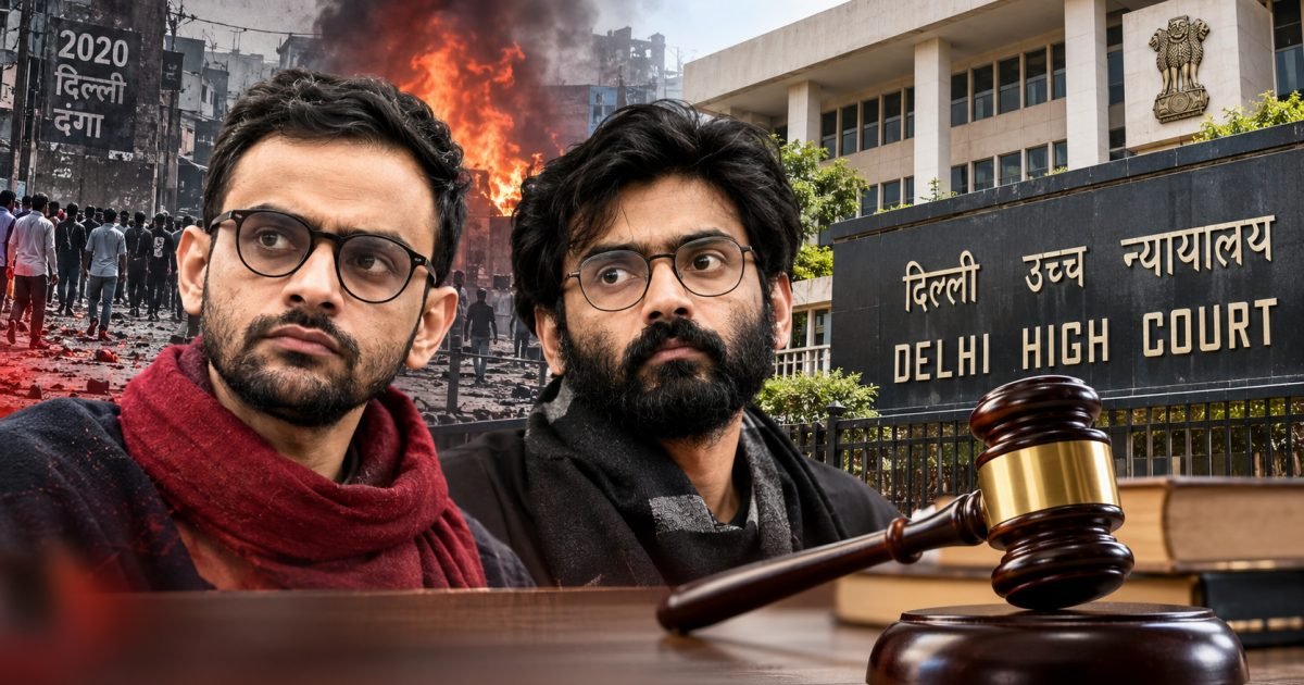 उमर खालिद-शरजील इमाम को फिर झटका, दिल्ली हाईकोर्ट ने जमानत देने से किया इनकार