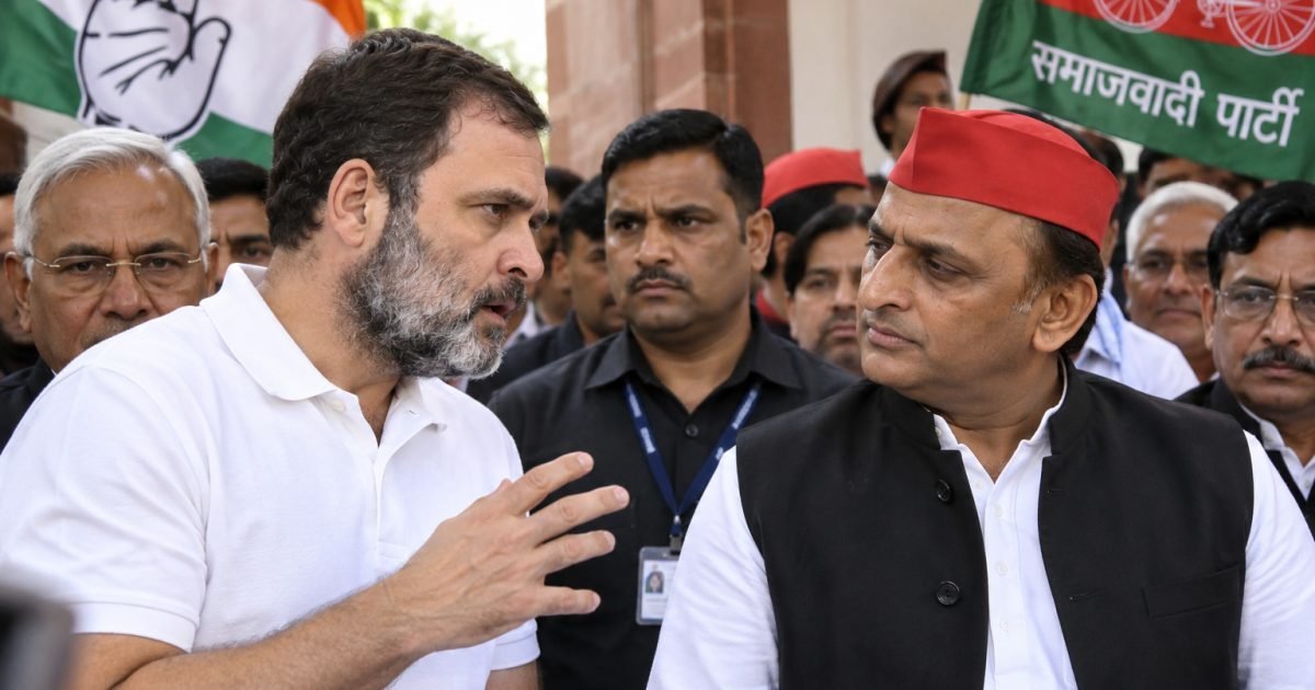 UP में गठबंधन से पहले घमासान ! कांग्रेस 100+ सीटों पर अड़ी, सपा 50 से ज्यादा के पक्ष में नहीं ?